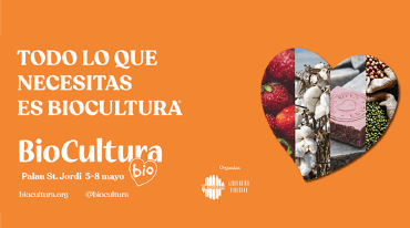 Trade show BioCultura from May 5 to 8, 2022 Barcelona - Spain